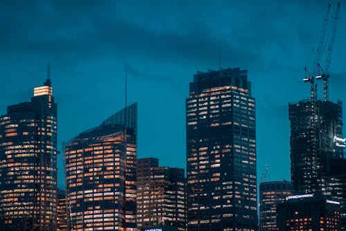 Photo of Buildings at Night