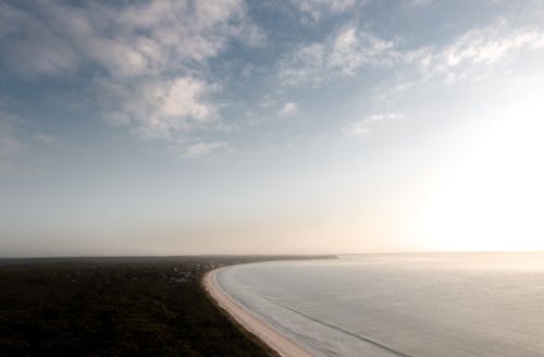 Drone Shot of a Shore