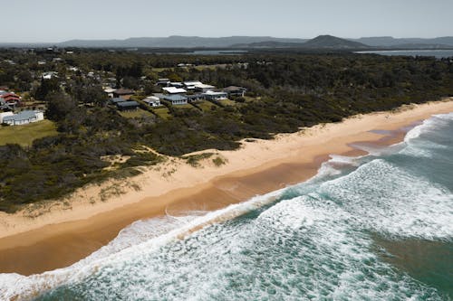 Aerial View of Beach