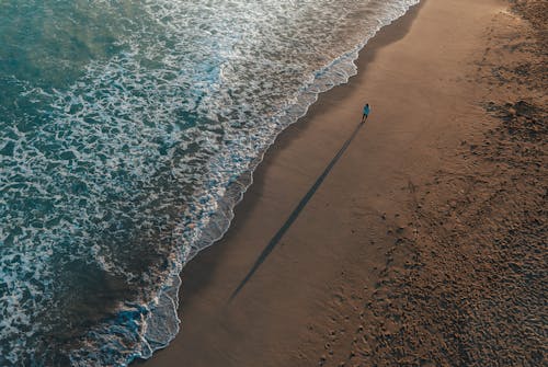 撞擊波浪, 海濱, 海灘 的 免費圖庫相片