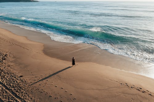 撞擊波浪, 海濱, 海灘 的 免費圖庫相片