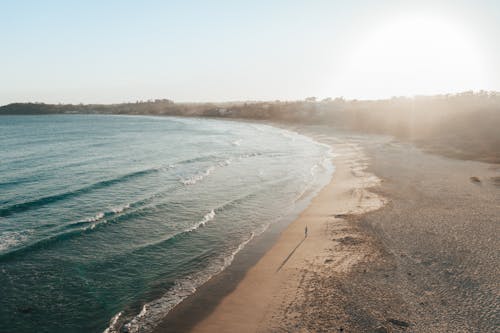 Foto stok gratis fotografi udara, garis pantai, indah