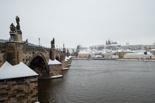 Základová fotografie zdarma na téma český, hrad, karlův most
