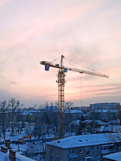 Crane Tower During Dawn