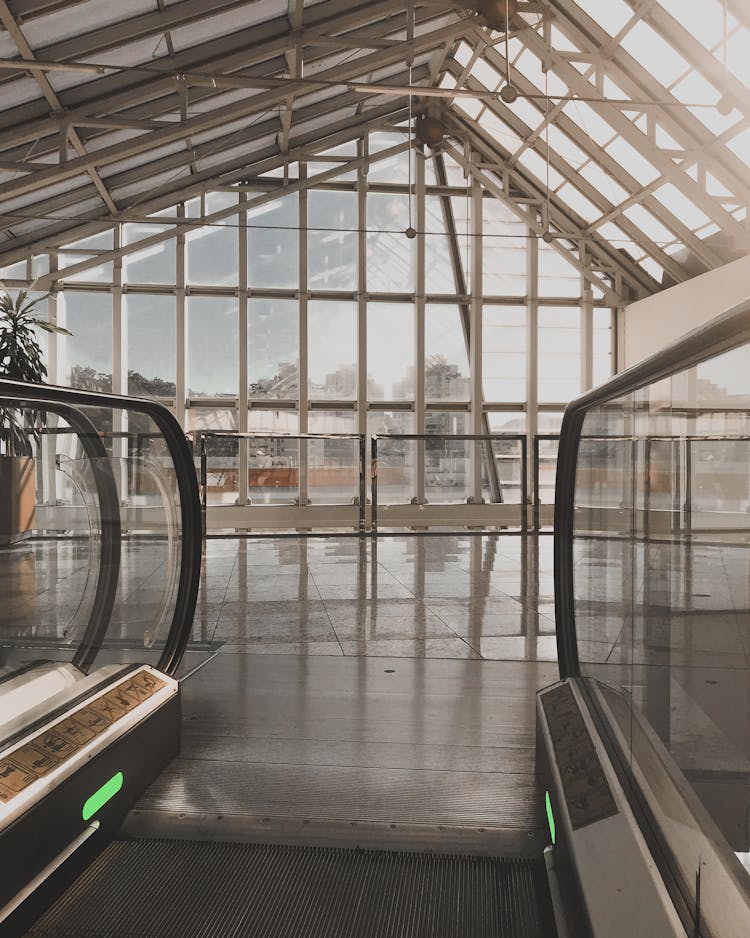 An Empty Escalator