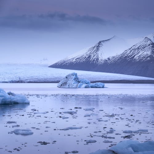 Free stock photo of arctic, arctic landscape, blue hour Stock Photo