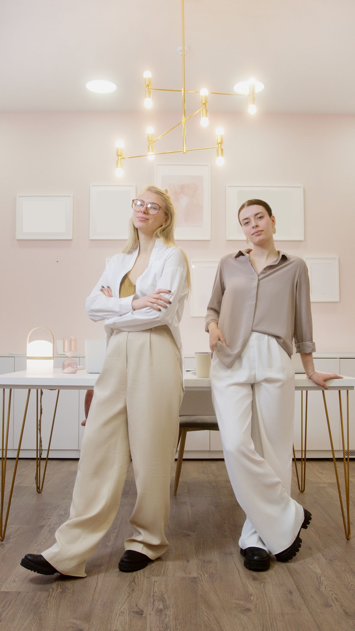 Ayas and Thussheeta, co-founders