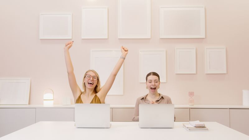 large wall calendar with two colors of marker