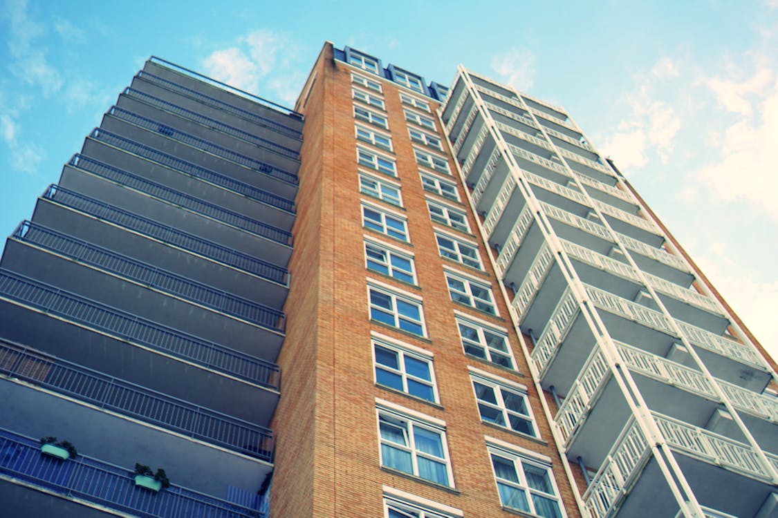 Free stock photo of apartment buildings