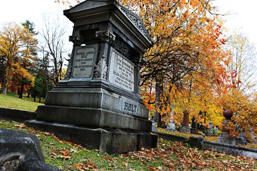 Free stock photo of cimetery, tombstone Stock Photo