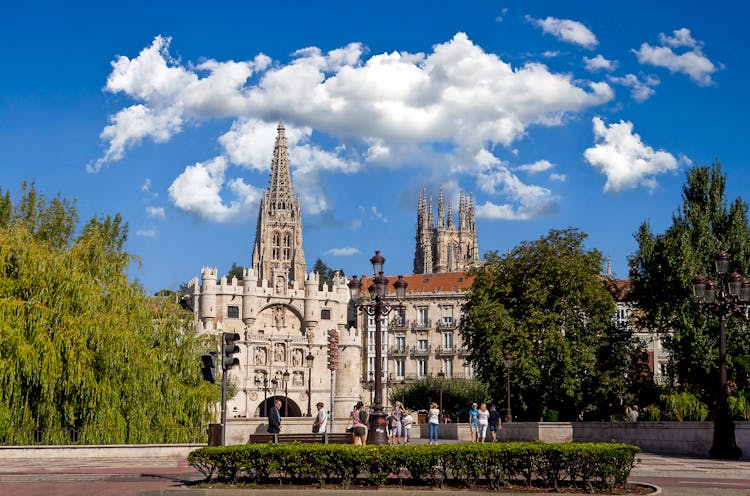 The Burgos Cathedral In Burgos, Spain