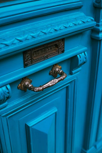 How to clean old bronze door knobs