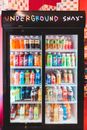 Beverages in a Chiller