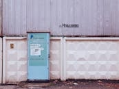 Doors to Abandoned Warehouse in Russia