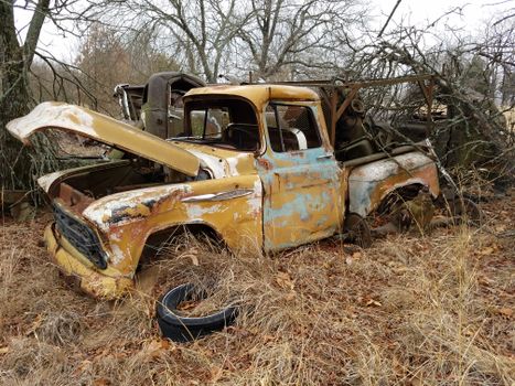 An Abandoned Truck
