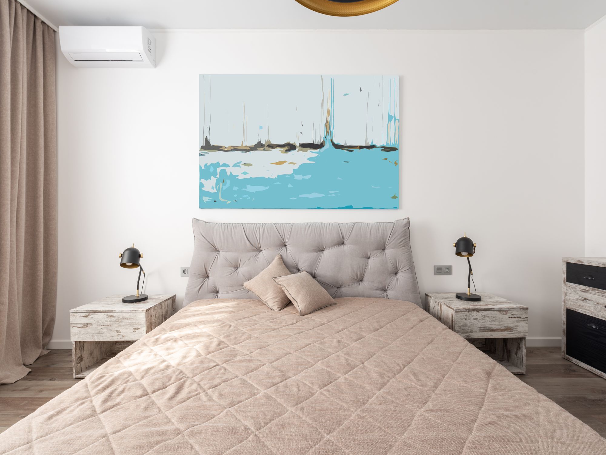 Masonry and Render Painting in Enfield Lock, Enfield — professional painter and decorator at work