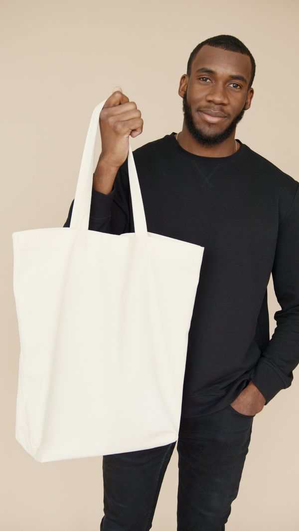 Ecobag de algodão branca