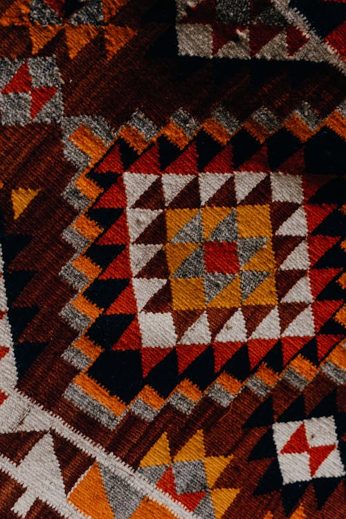 Colorful Handmade Carpet 
