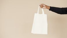 Person Holding White Paper Bag