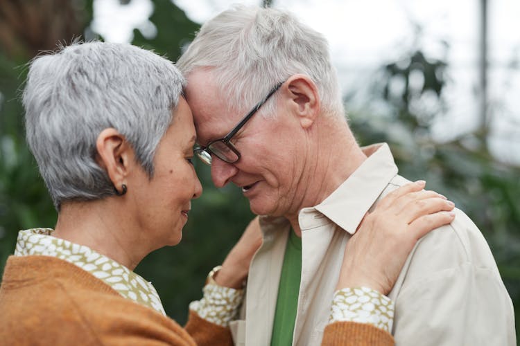 Close-Up View Of A Lovely Couple