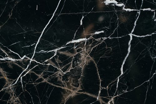 Close-Up Shot of a Marble