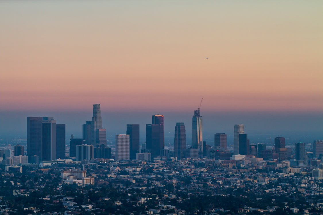 Δωρεάν στοκ φωτογραφιών με Los Angeles, απόγευμα, αρχιτεκτονική