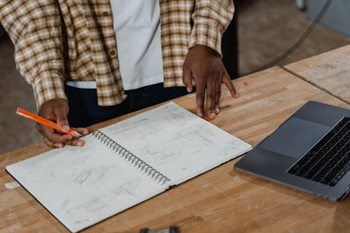 Free A Person Doing Carpentry Stock Photo