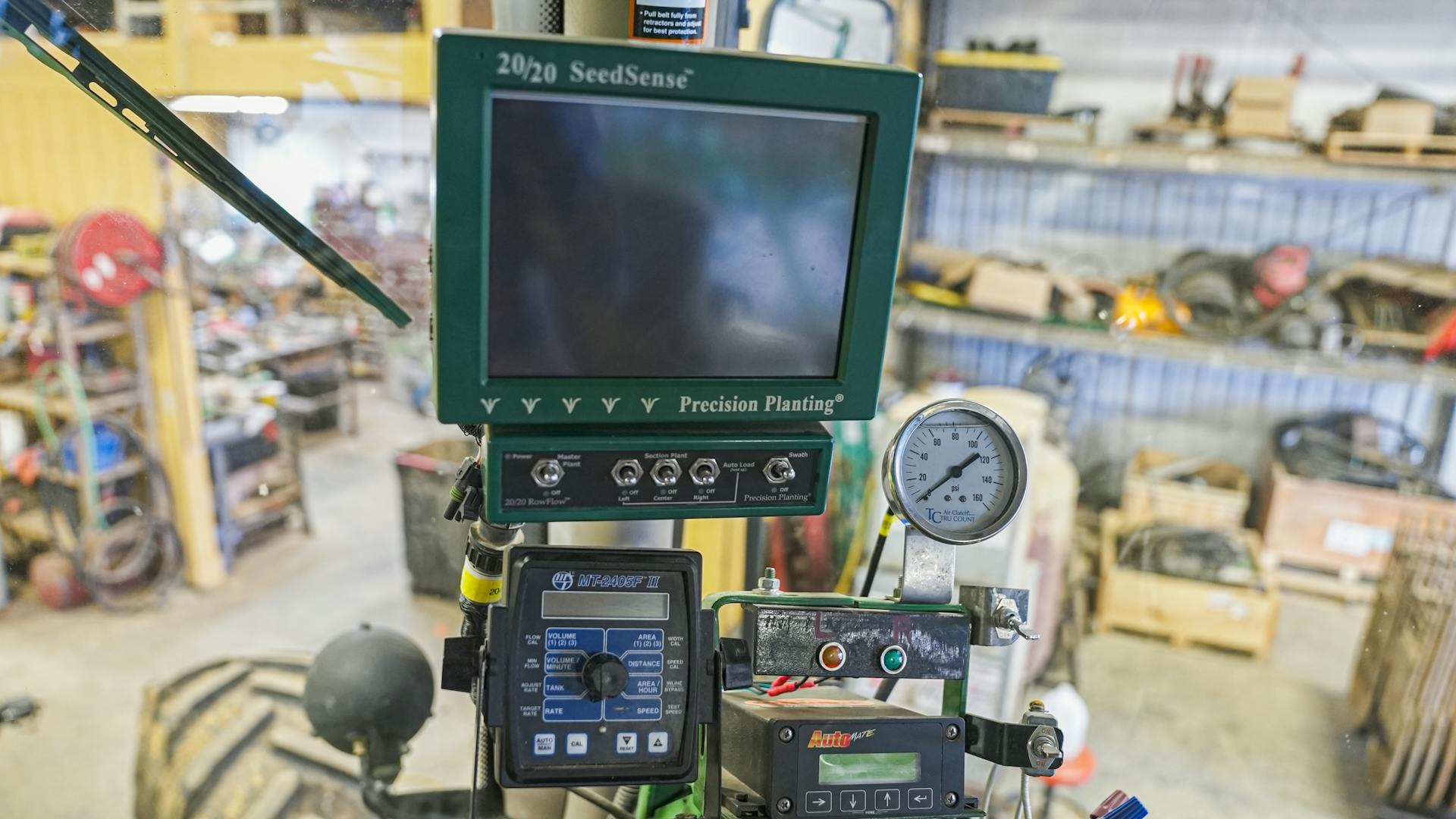 Precision Planting Device in Storage Room