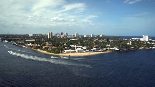 Free stock photo of city, drone, florida