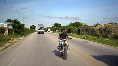 Free stock photo of bike, driving, haiti