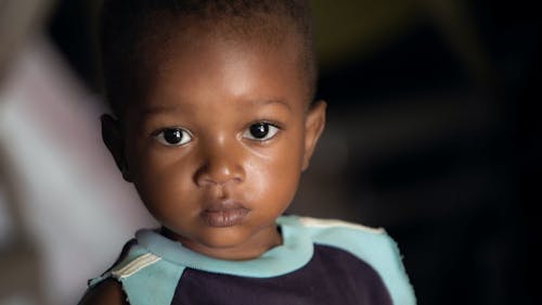 Kostenloses Stock Foto zu afrikanisch, baby, gesicht