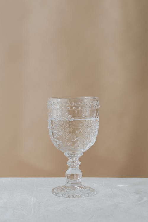 Crystal Glass With Water