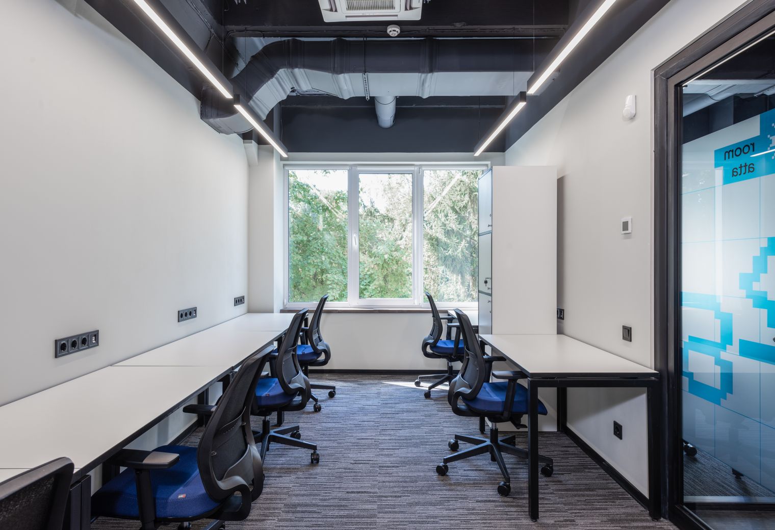 Hoxton — office relocation team moving desks and equipment