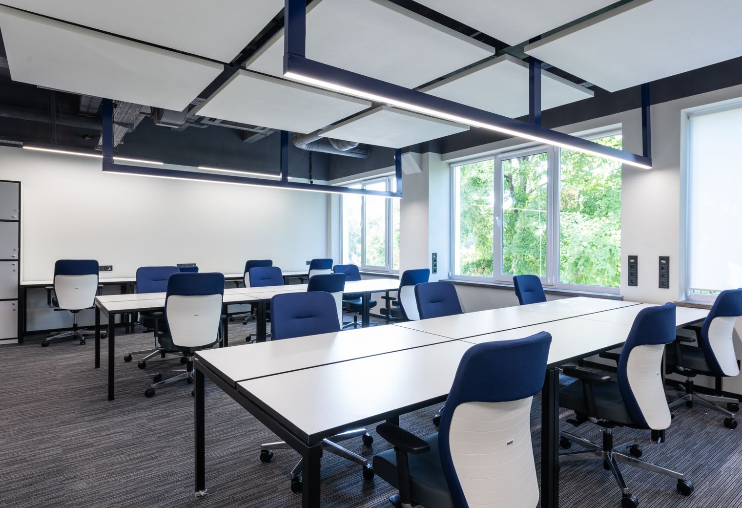 Upney — office relocation team moving desks and equipment