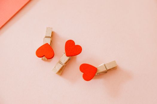Clothes Pin with Heart Design