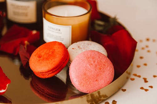 Cookies and Candles on the Tray 