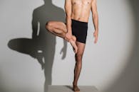 A Person doing Stretching