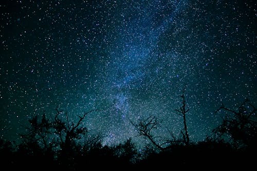 低角度拍攝, 外太空, 夜空 的 免費圖庫相片