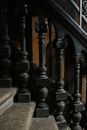 Ornate Design of a Staircase Baluster