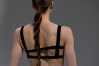 Close Up Shot of a Woman's Back