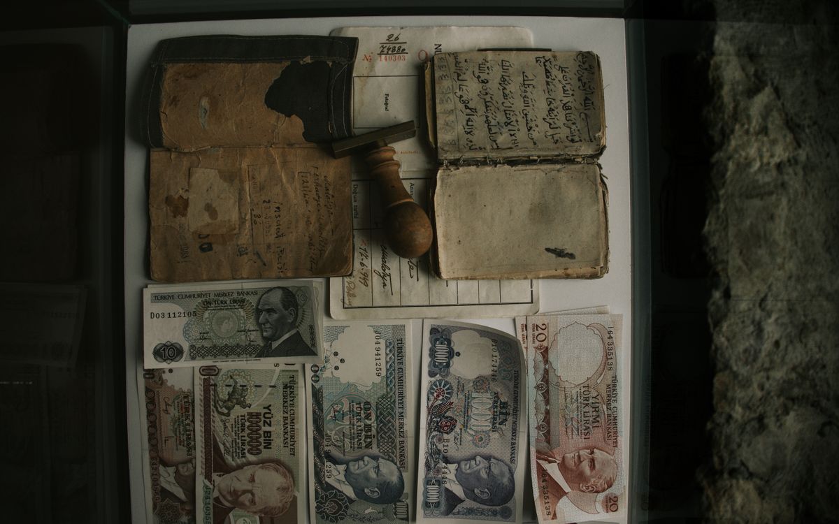 Ancient Inventory Note Ancient Documents and Money on Table · Free Stock Photo