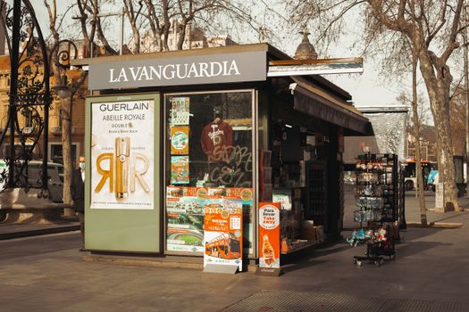 White and Brown Store Front