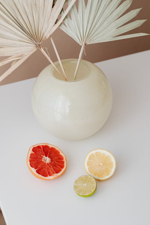 Citrus Fruits on Table