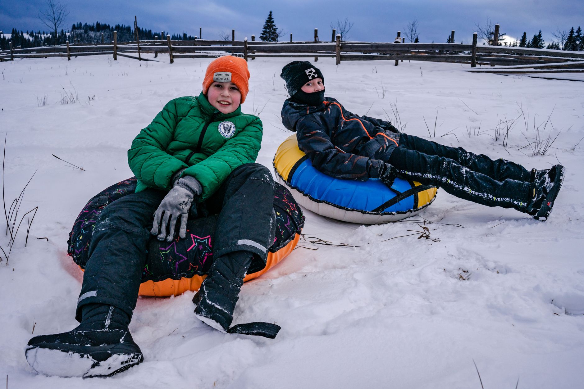 Toboggan et Snow Tubing