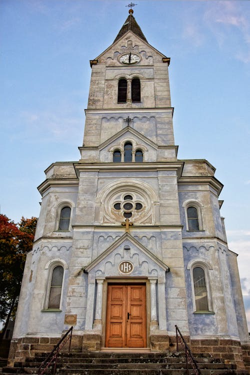 Free stock photo of blue, church, slovakia