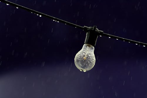Ingyenes stockfotó drót, elektromosság, eső témában