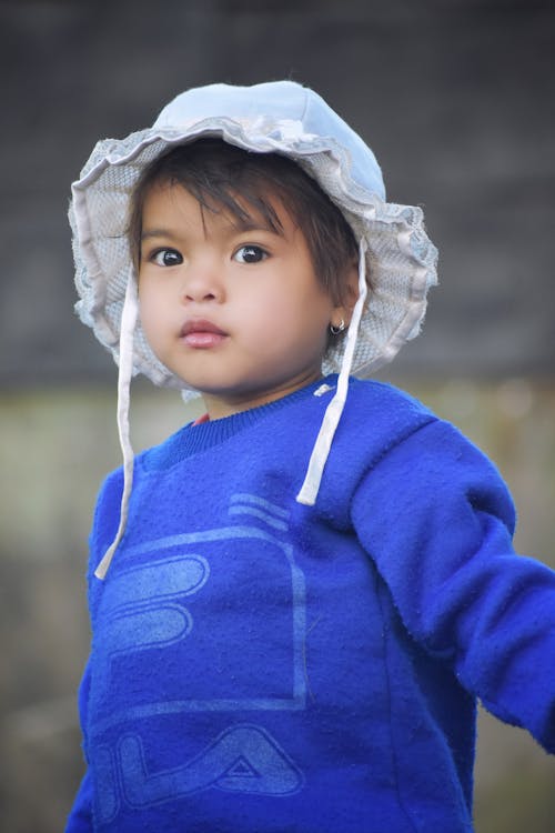 Girl in Blue Sweater