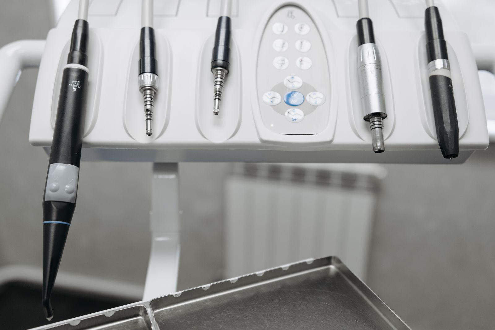 Moderne sterile Dentalinstrumente