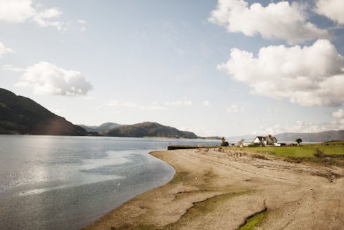 Houses Beside the Lake