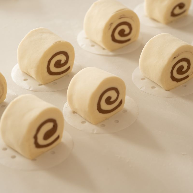 Eid Rose Water Coconut Rolls
